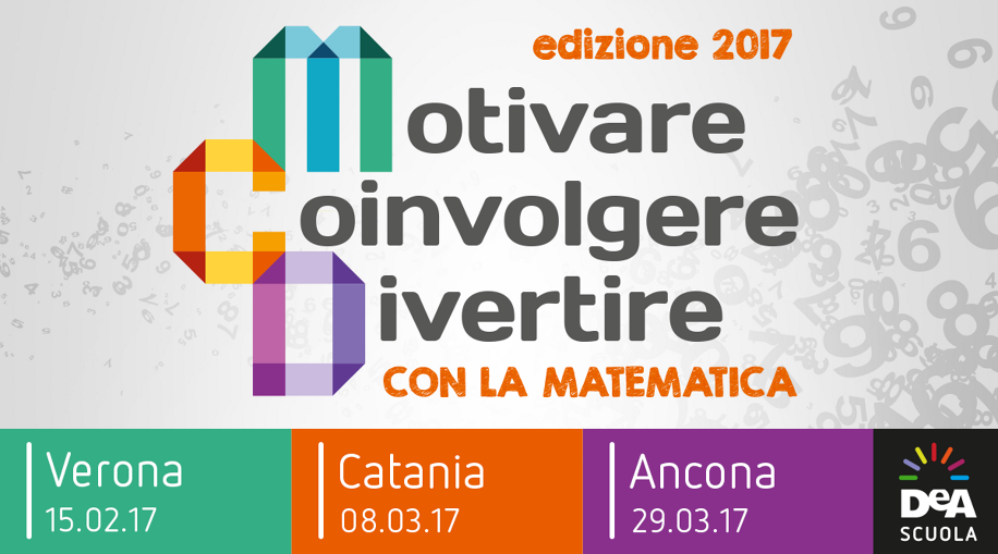 "Motivare, Coinvolgere, Divertire con la Matematica", al via l'edizione 2017
