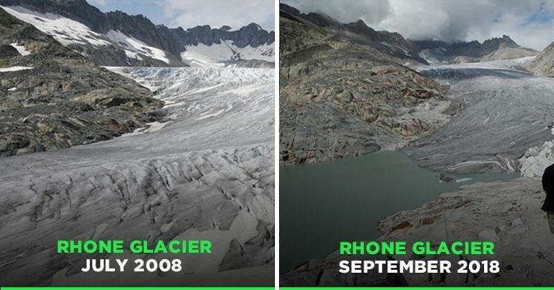 The 10-year challenge of Earth: analizzare lo scioglimento dei ghiacciai attraverso la Matematica